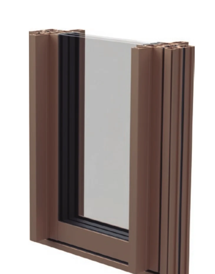 OS-Pivot render — closed leaf seen from the reveal side